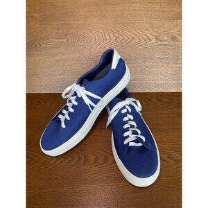 Greats Men’s Brooklyn Knit Sneakers Blue & White Size 11.5